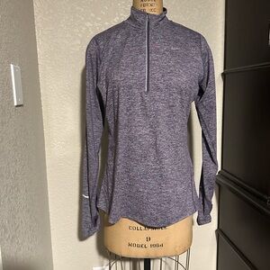Nike Purple Quarter-Zip Pullover